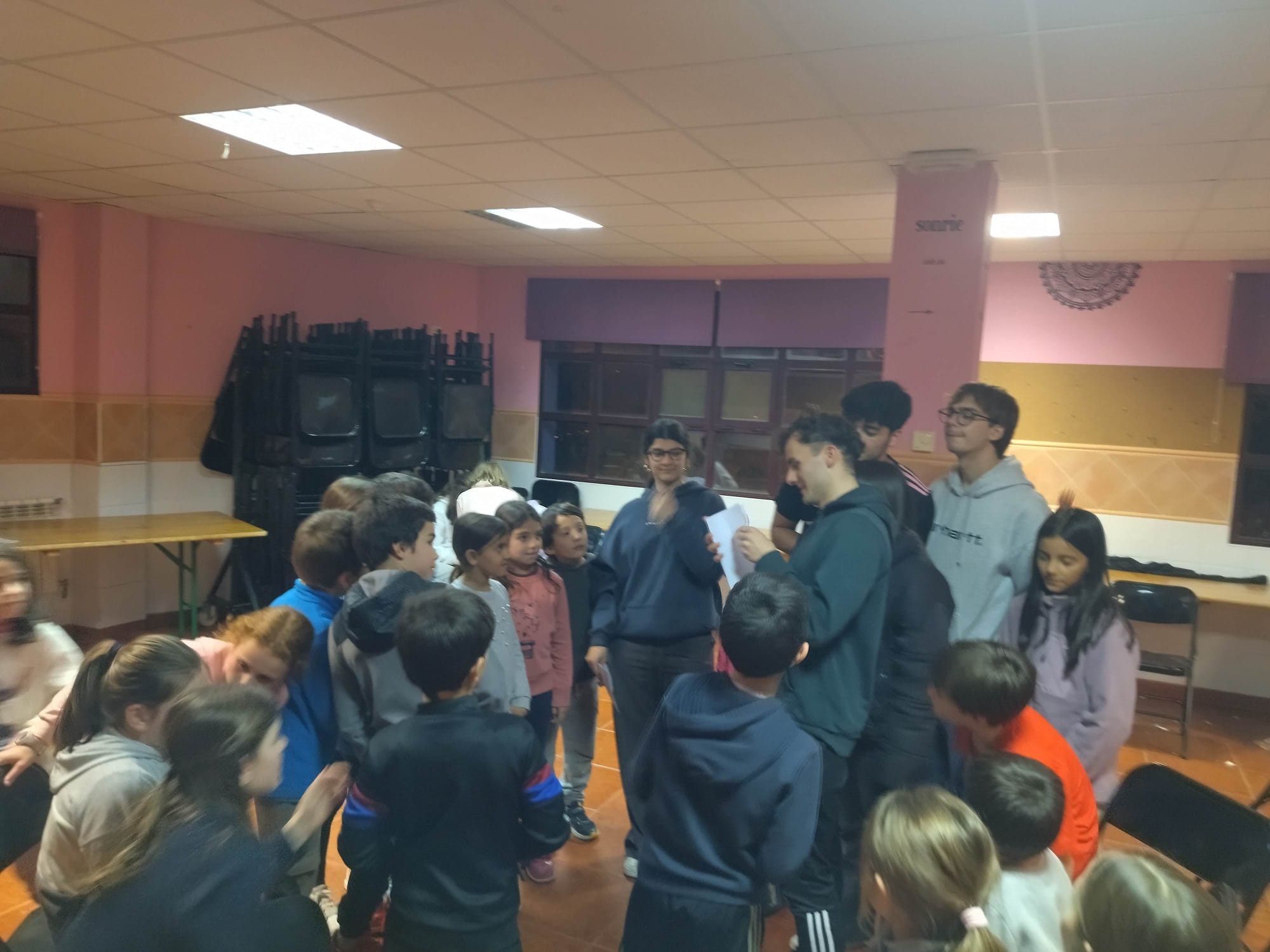 Excursión con niños de Primaria 